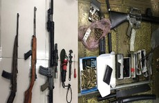 Choáng với 'kho' vũ khí AK 47, AR 15 của 2 'lái súng' Quảng Ninh, Bắc Ninh