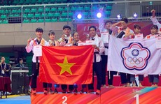 Người đẹp Châu Tuyết Vân và đội taekwondo Việt Nam không thể vượt qua chủ nhà