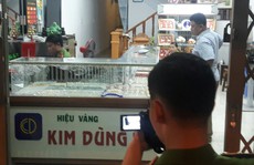 Cận cảnh tiệm vàng bị cướp ở Quảng Nam
