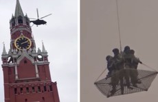 Trực thăng quân sự bí ẩn vào vùng cấm bay Kremlin