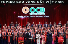 OCB ghi danh Top 100 Sao vàng Đất Việt 2018