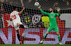 'Người nhện' De Gea tỏa sáng, Man United giữ sạch lưới ở Sevilla