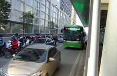 Đề xuất các phương tiện đi vào làn BRT từ nửa đêm đến rạng sáng