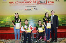 Nghị lực của những kỳ thủ đặc biệt tại giải HDBank 2018