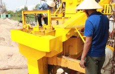 Công ty đầu tiên xử lý cát nhiễm mặn thành cát sạch