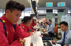 Đội tuyển Việt Nam đến Jordan sau gần 16 giờ bay