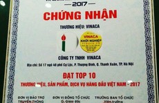 Vinaca chế 'thuốc' ung thư từ than từng lọt Top 10 thương hiệu hàng đầu Việt Nam