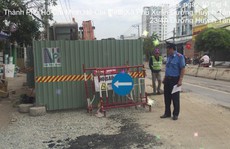 TP HCM: Tạm đình chỉ thi công nhiều công trình trên đường Huỳnh Tấn Phát