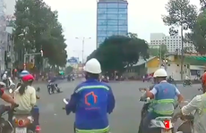 Clip hãi hùng tên cướp kéo cô gái giữa trung tâm Sài Gòn