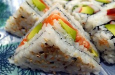 Độc đáo cơm nắm kiểu sandwiches chỉ có ở London