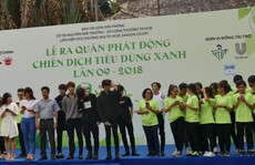 Hơn 1.000 tình nguyện viên tham gia chiến dịch tiêu dùng sản phẩm xanh