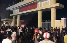 Bình Thuận: Thông tin vụ nhiều người quá khích đập phá cơ quan Nhà nước