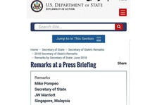 Sai sót 'khó đỡ', Bộ Ngoại giao Mỹ chọc giận dân Singapore