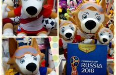 Đua nhau săn tìm sói bông Zabivaka - linh vật World Cup 2018