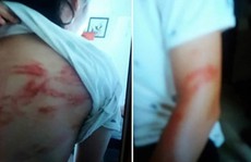 Người cha bị tố đánh con dã man: Cắn răng mà khóc vẫn vụt con 1 roi!