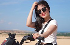 'Phấn khích' lái môtô địa hình vượt đồi cát Phan Thiết