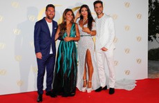 Messi, Henry và Terry dự lễ 'hấp hôn' của Fabregas trên đảo xinh đẹp