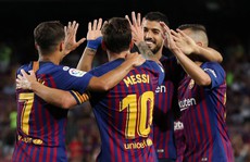 Messi lập cú đúp, Barcelona đại thắng Alaves ngày khai mạc