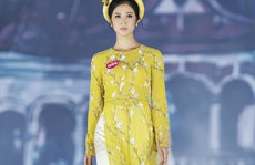 Thí sinh Hoa hậu Việt Nam 2018 duyên dáng với áo dài 'Ướp hương'