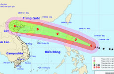 Siêu bão Mangkhut áp sát biển Đông