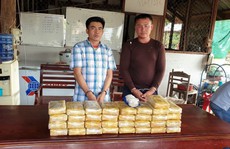 Bắt hai đối tượng vận chuyển 20 vạn viên ma túy tổng hợp