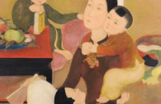 Bức tranh 'Gia đình' của Lê Phổ bán với giá gần 750.000 USD