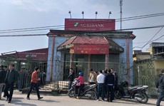 Hoạt động của phòng giao dịch Agribank bị cướp vẫn diễn ra bình thường