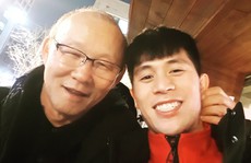 Vừa về Hàn Quốc, thầy Park đã đi thăm Đình Trọng