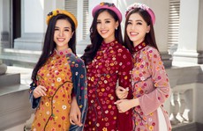 Ngất ngây với vẻ đẹp của top 3 hoa hậu Việt Nam 2018