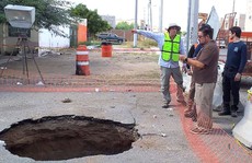 Ba thành phố cùng tìm một thanh niên mất tích trong cống ngầm