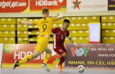 Việt Nam thắng kịch tính Úc ngày ra quân Giải Futsal Đông Nam Á