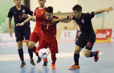 Futsal Việt Nam tiếp tục bị Thái Lan lấn lướt