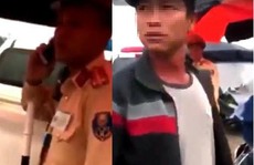 Vụ người dân ghi hình tại chốt CSGT  bị hành hung: Lực lượng chức năng 'sơ suất' rơi bộ đàm