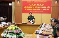 Quân ủy Trung ương gặp mặt các Ủy viên Quân ủy Trung ương, đại biểu dự Hội nghị Trung ương 11