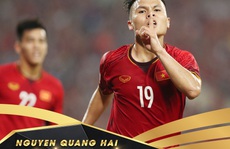 Quang Hải đánh bại 'Messi Thái', bóng đá Việt Nam thống trị hạng mục quan trọng nhất AFF Awards 2019