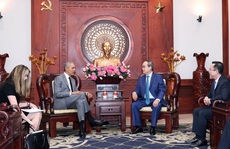 Bí thư Thành ủy Nguyễn Thiện Nhân tiếp xã giao cựu Tổng thống Mỹ Barack Obama