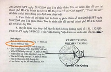 Tử tù Hồ Duy Hải chưa nhận được kháng nghị của VKSND Tối cao?