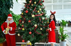 Bất ngờ với Ông già Noel, Công chúa Tuyết ở sân bay