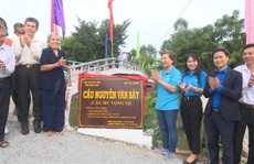 Khánh thành cây cầu mang tên Anh hùng Nguyễn Văn Bảy