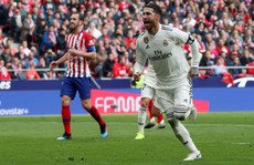 Bale ghi bàn thứ 100, Real đại thắng derby Madrid