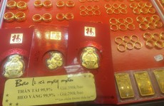 Giá vàng SJC tăng lên 45,1 triệu đồng/lượng