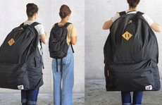 Ba lô khổng lồ - hành trang du lịch kỳ lạ cho người mê du lịch