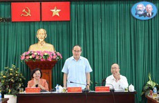 Bí thư Thành ủy TP HCM kết luận nhiều vấn đề 'nóng' ở quận Tân Bình và quận 4