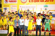 Hà Nội ngăn HAGL vô địch Giải U19 quốc gia 2019 trên sân nhà