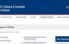 Chương trình Học giả Fulbright Việt Nam chọn ứng viên