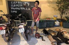 'Cẩu tặc' dùng nỏ chống lại người truy bắt
