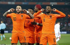 'Cố nhân' Man United tỏa sáng, Hà Lan thắng tưng bừng vòng loại Euro