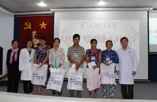 Gần 2 tỉ đồng làm công tác từ thiện
