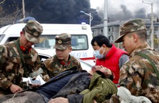Clip: Nổ nhà máy hóa chất ở Trung Quốc, ít nhất 47 người chết