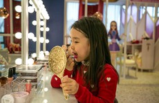 Son môi trong trường mẫu giáo ở Hàn Quốc